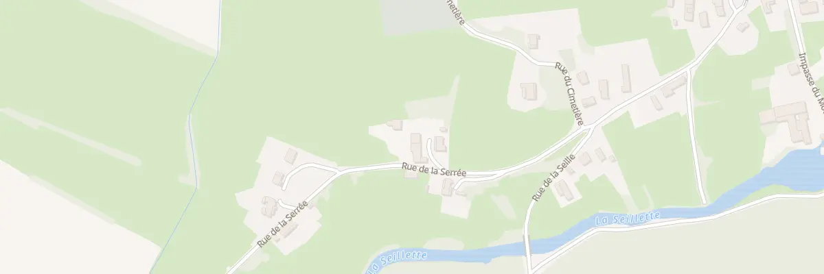 Plan du 405 Rue de la Serree à Sens-sur-Seille