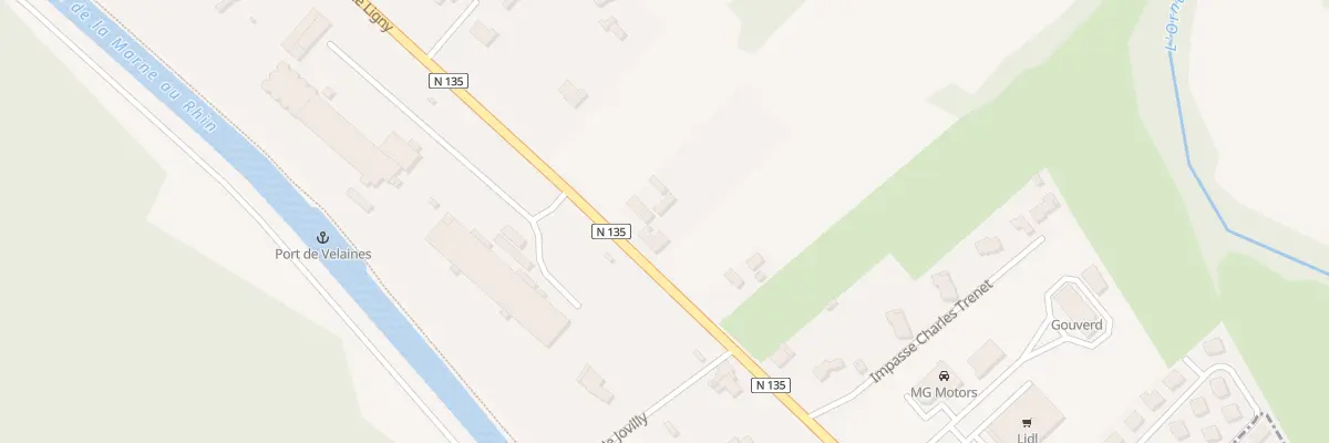 Plan du 72 Rue de Ligny à Velaines
