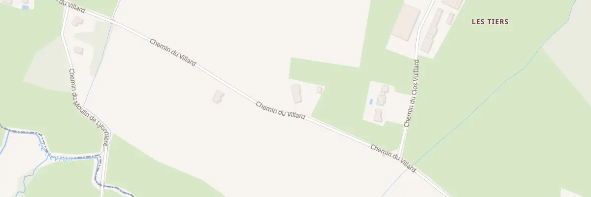 Plan du 2960 Che du Villard à Val-Revermont