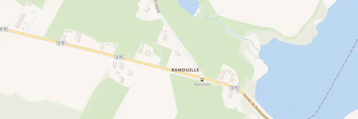 Plan du 14 Rte de Ramouille à Authumes