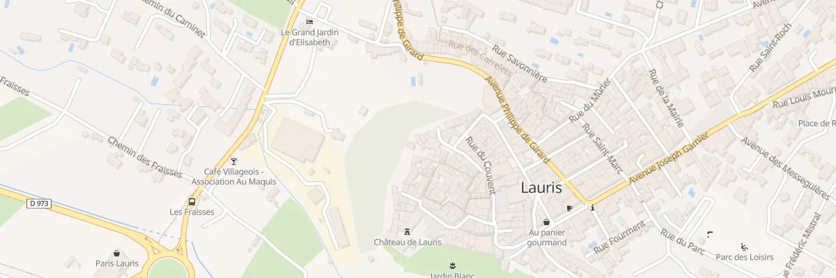 Plan du 7 Rue des Remparts à Lauris