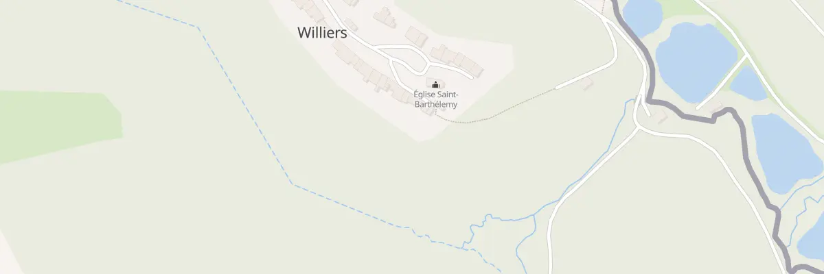 Plan du 7 Sen d’Orval à Williers