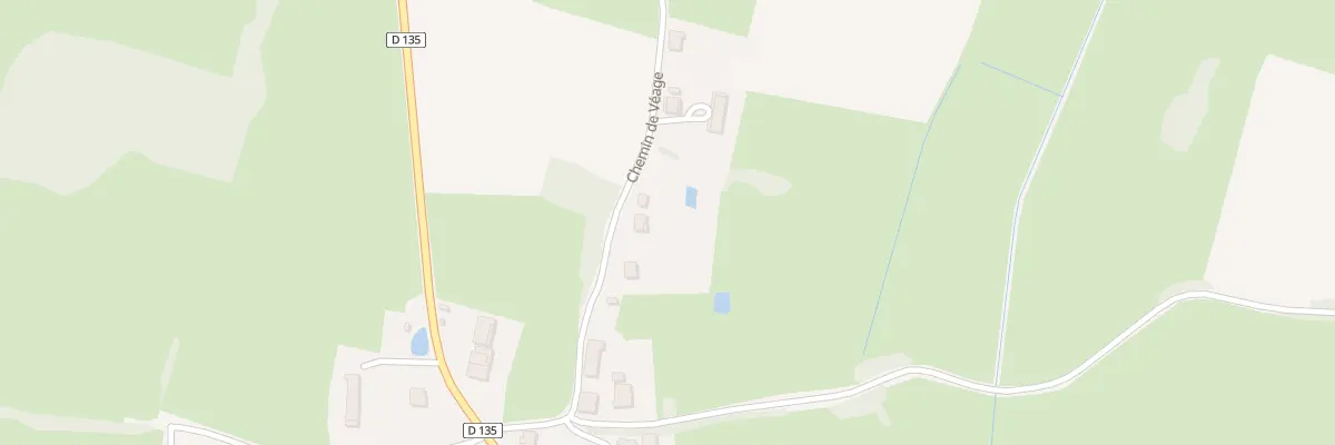 Plan du 519 Che de Veage à Sagy