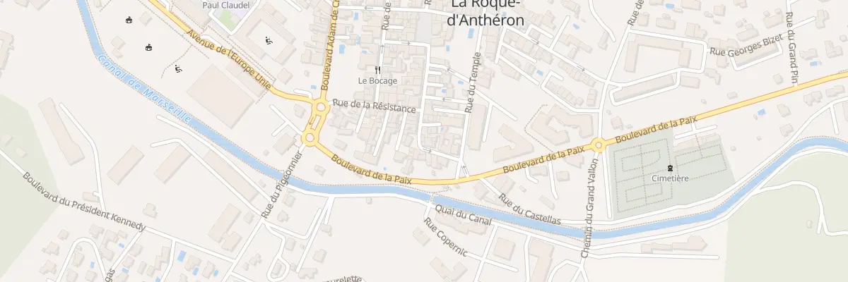 Plan du 17 Rue Albert Camus à La Roque-d’Anthéron