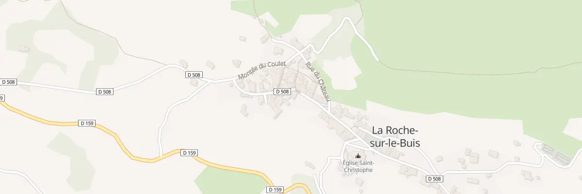 Plan du 5016 Grands Jardins à La Roche-sur-le-Buis