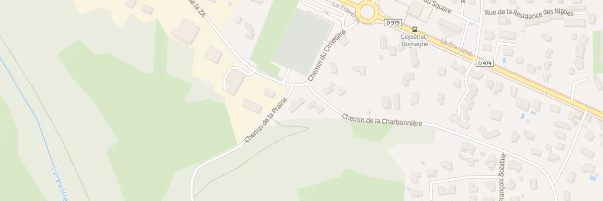 Plan du 23A Che de la Prairie à Ceyzériat