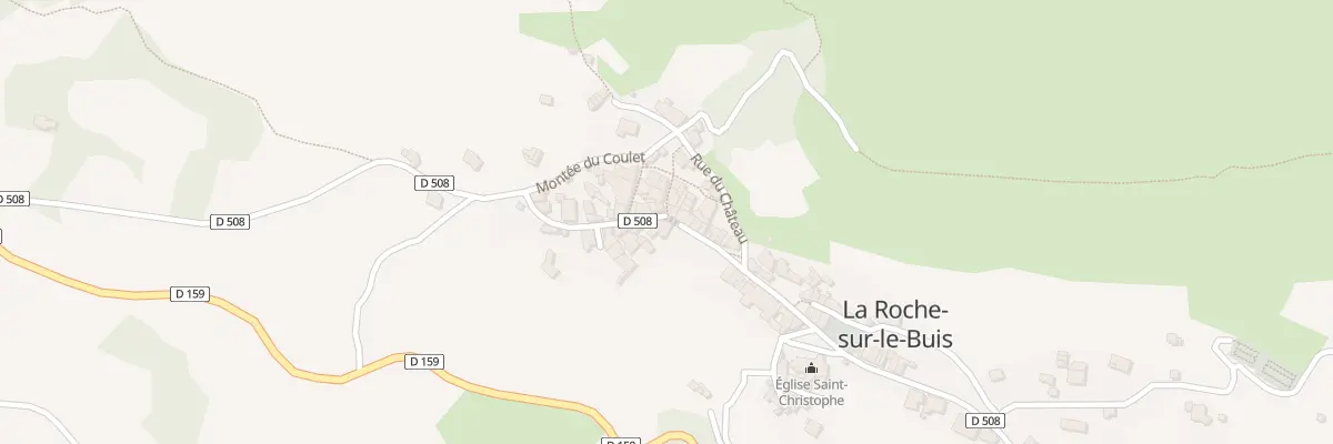 Plan du 5032 Grands Jardins à La Roche-sur-le-Buis
