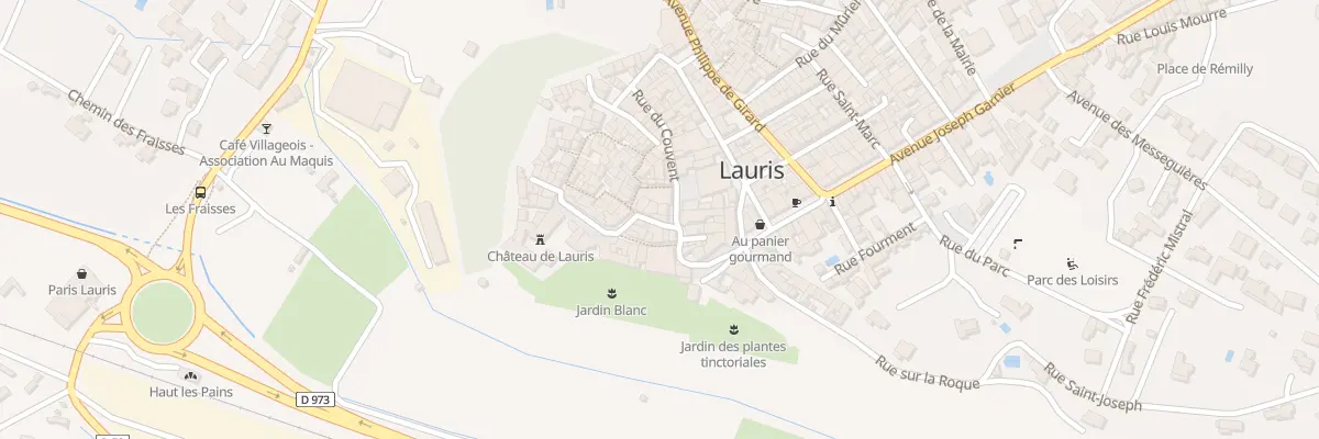 Plan du 1B Pl de l’Eglise à Lauris