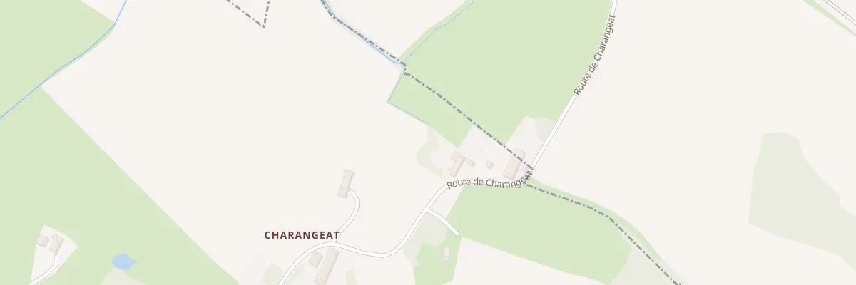 Plan du 884 Rte de Charangeat à Condal