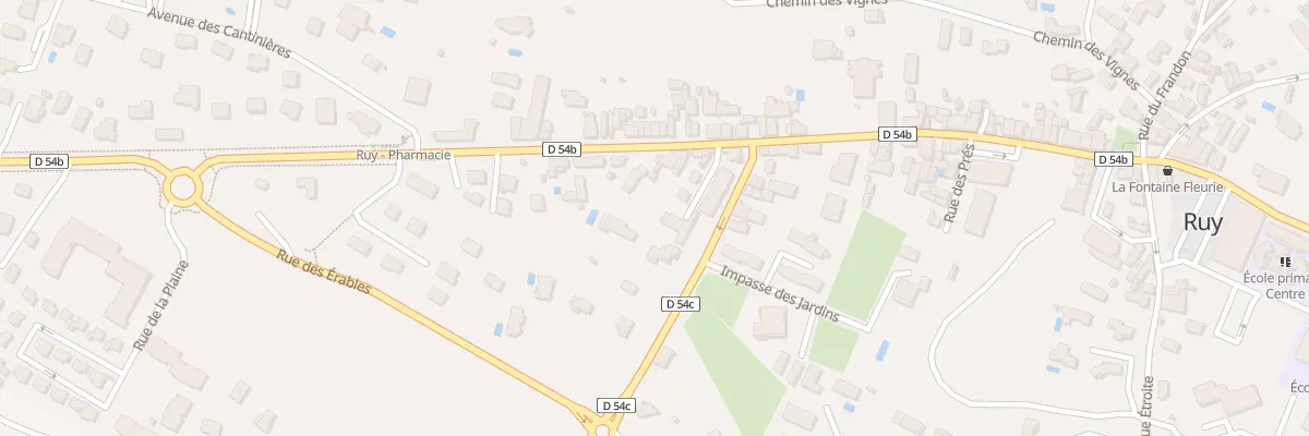Plan du 51 Av de la Vieille Borne à Ruy-Montceau