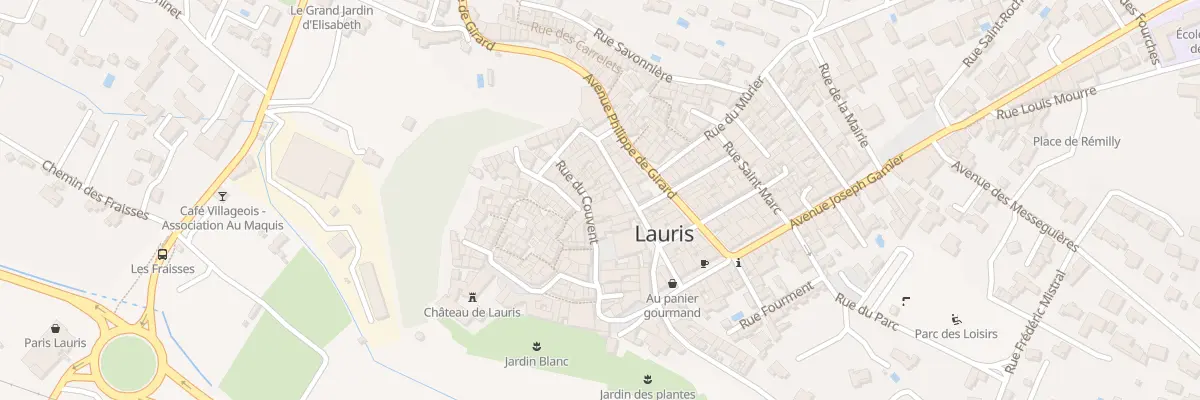Plan du 4 Rue du Couvent à Lauris
