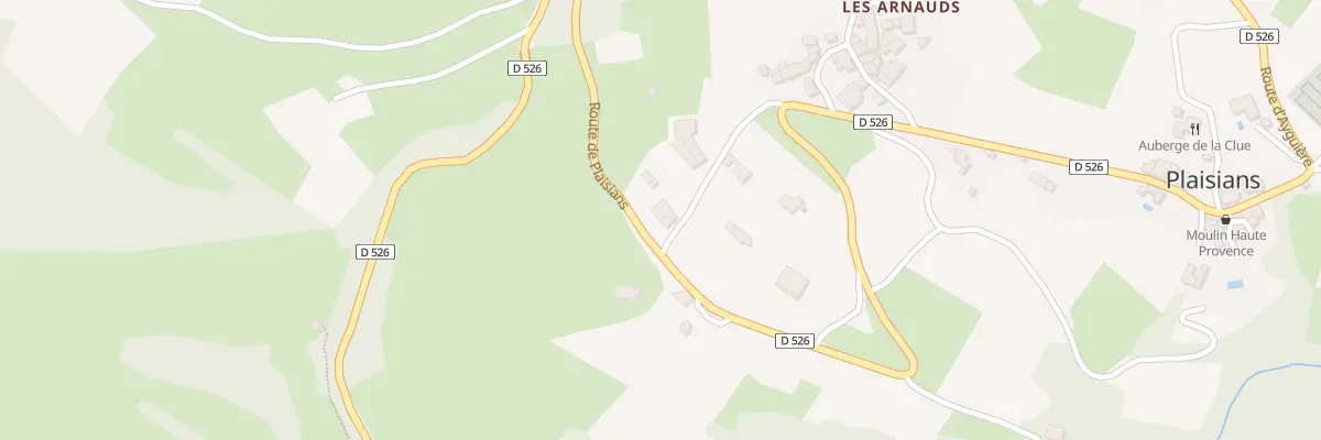 Plan du 5085 Le Fenouiller à Plaisians