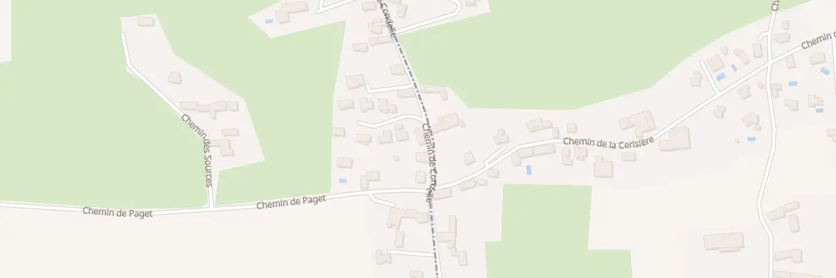 Plan du 327 Che de Condelle à Gillonnay