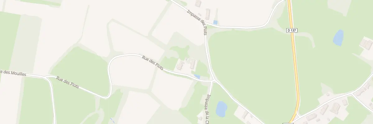 Plan du 288 Rue des Piots à Montjay
