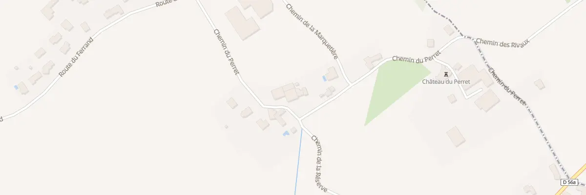 Plan du 425 Che du Perret à Eclose-Badinières