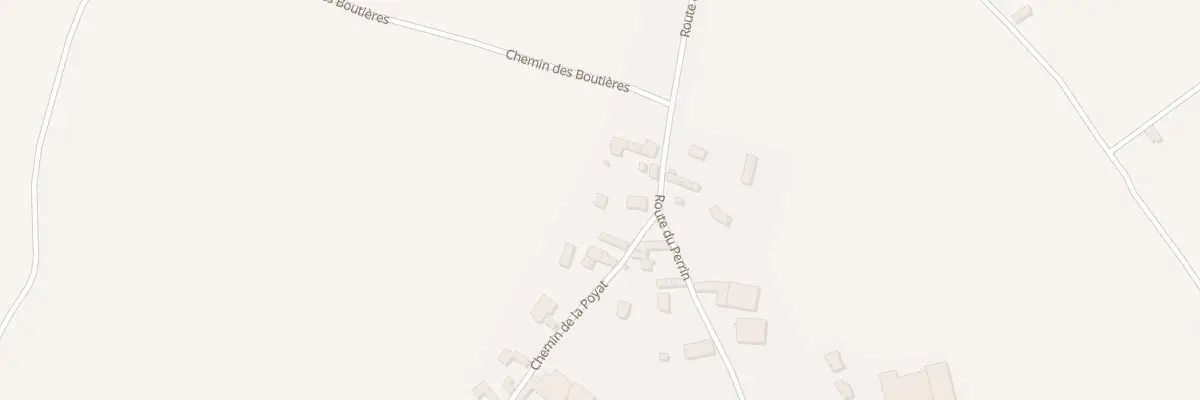 Plan du 39 Che de la Poyat à Flachères