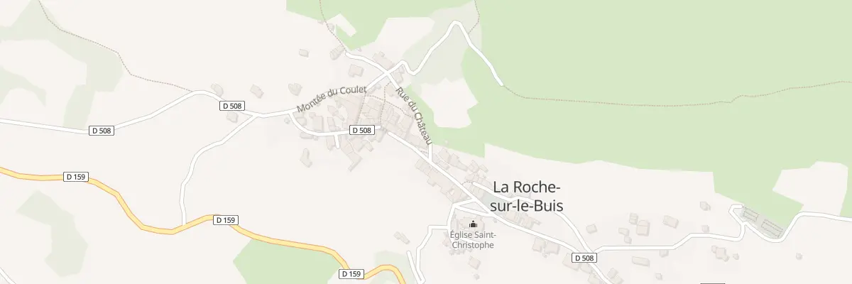 Plan du 5039 Le Village à La Roche-sur-le-Buis