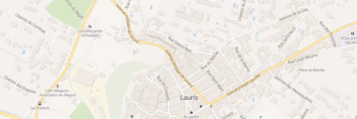 Plan du 41 Av Philippe de Girard à Lauris