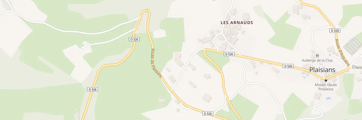 Plan du 5047 Le Fenouiller à Plaisians