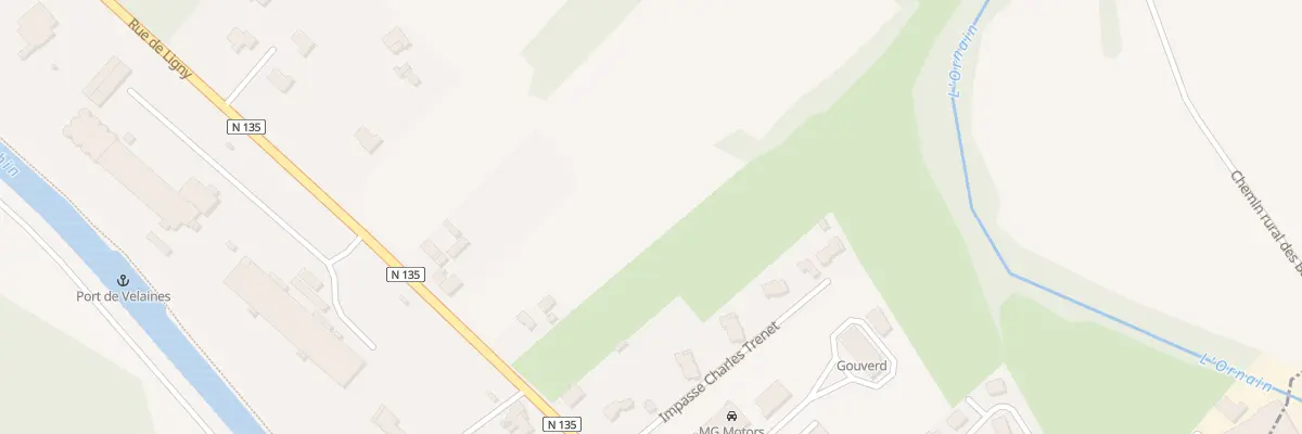 Plan du 80 Rue de Ligny à Velaines