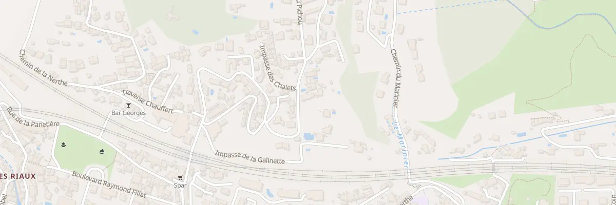 Plan du 86 Mte du Pichou à Marseille 16e Arrondissement