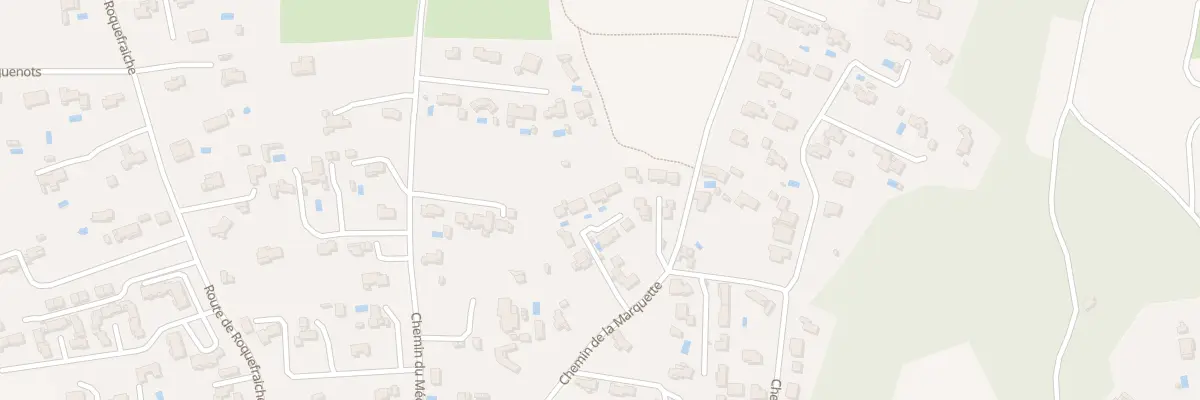 Plan du 281C Che de la Marquette à Lauris