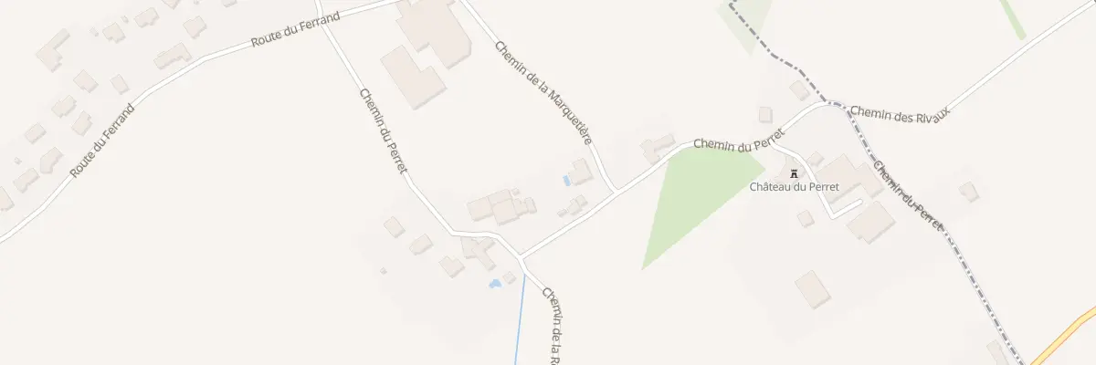 Plan du 505 Che du Perret à Eclose-Badinières