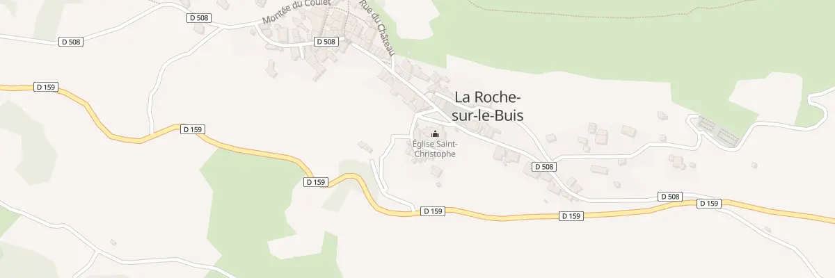 Plan du 5048A L’Aire du Mourre à La Roche-sur-le-Buis