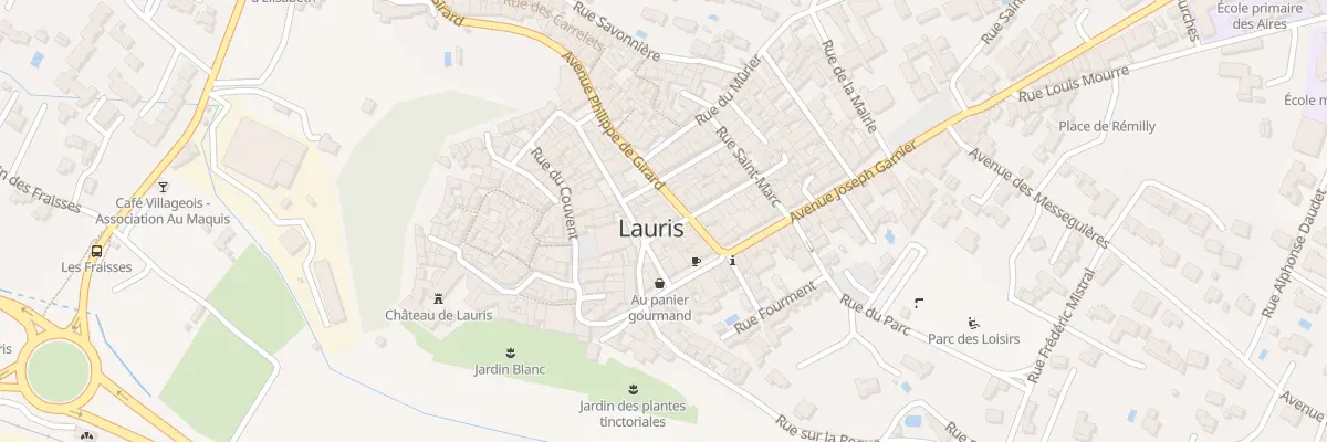 Plan du 6466F Rue de l’Armurier à Lauris