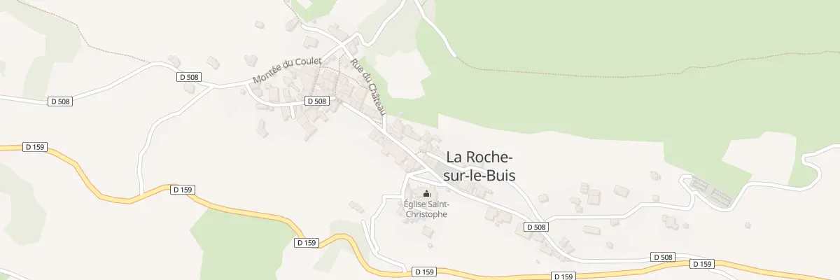 Plan du 5042 Les Jas à La Roche-sur-le-Buis