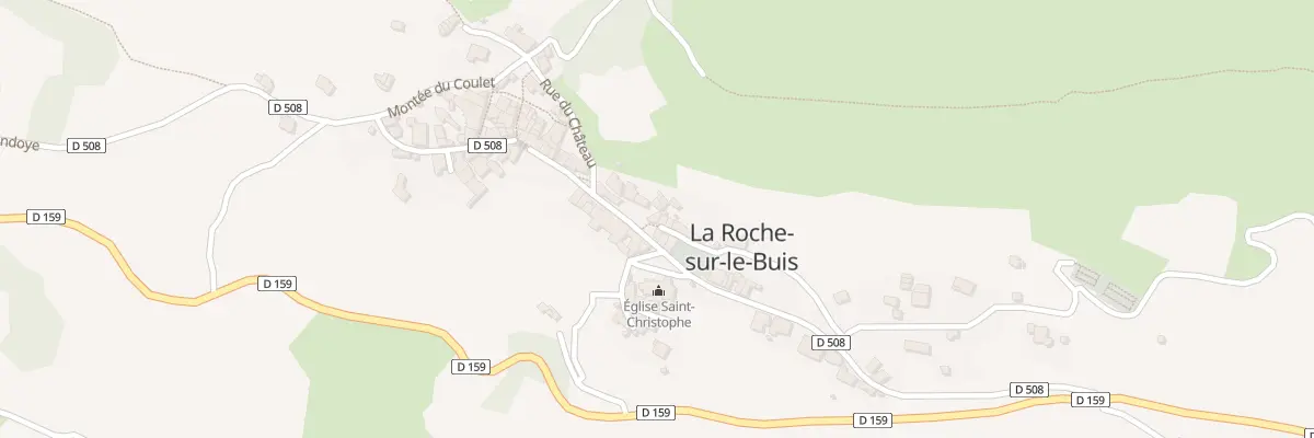 Plan du 5117 Les Jas à La Roche-sur-le-Buis