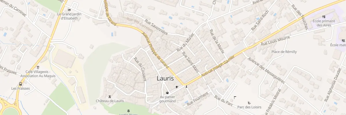 Plan du 10 Rue du Murier à Lauris