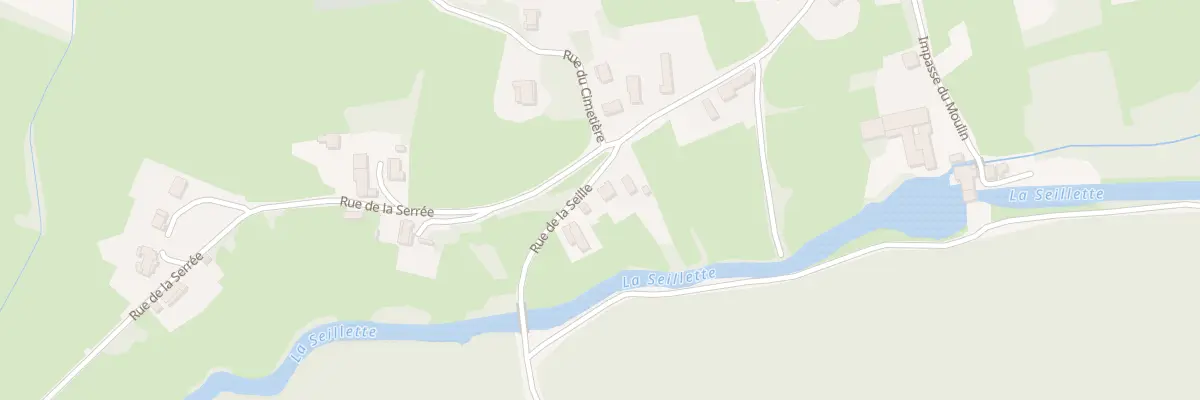 Plan du 25 Rue de la Seille à Sens-sur-Seille
