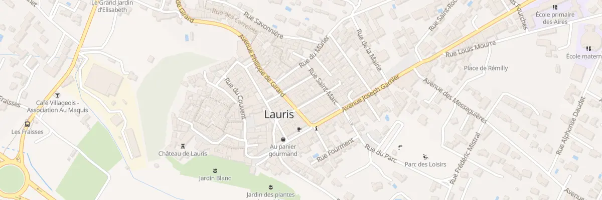 Plan du 7 Rue de l’Armurier à Lauris