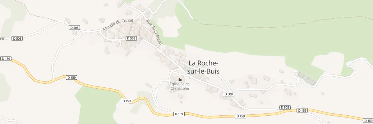 Plan du 5057 Les Jas à La Roche-sur-le-Buis