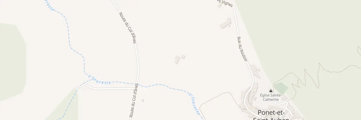 Plan du 5006 La Condamine à Ponet-et-Saint-Auban