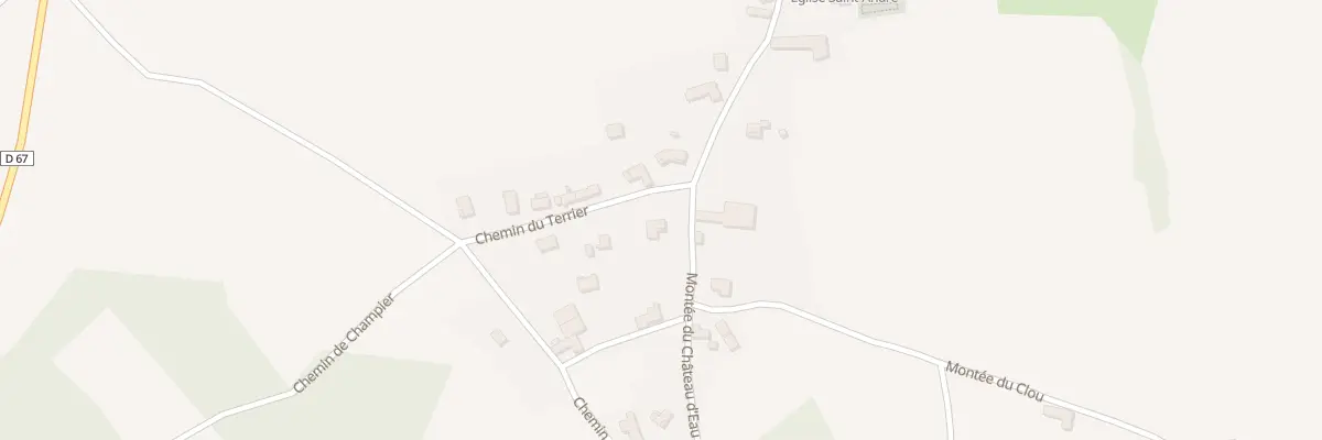 Plan du 2 Mte du Château d’Eau à Flachères