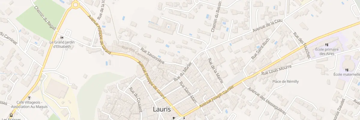 Plan du 4 Rue des Savonnieres à Lauris