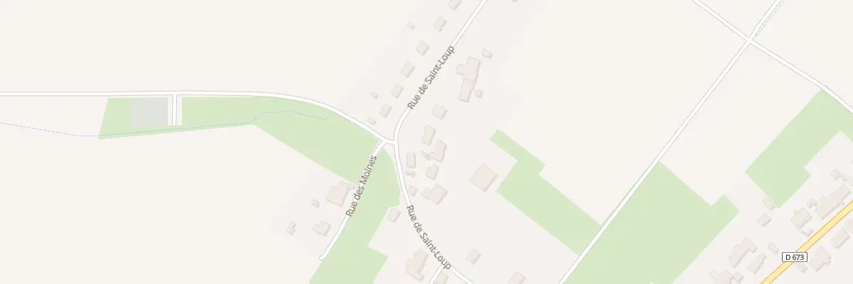 Plan du 12 Rue de Saint-Loup à Chemin