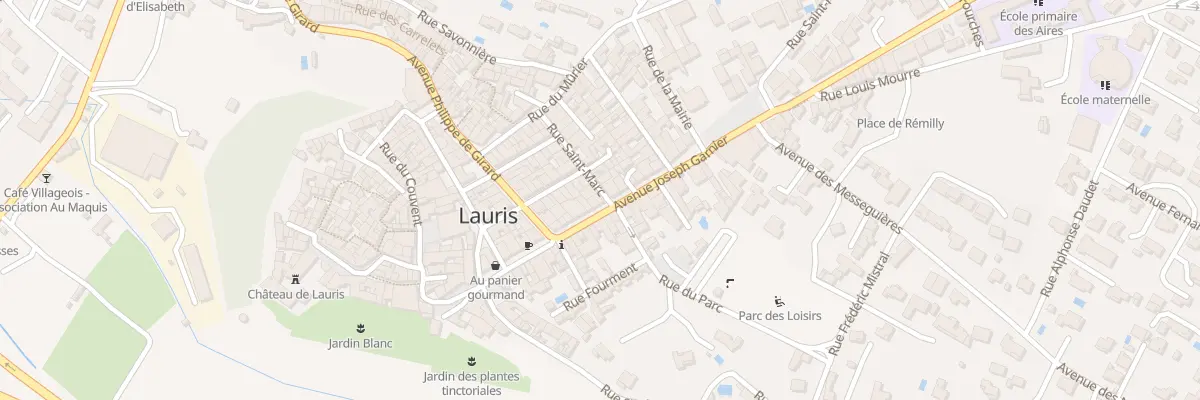 Plan du 1 Rue Saint Marc à Lauris