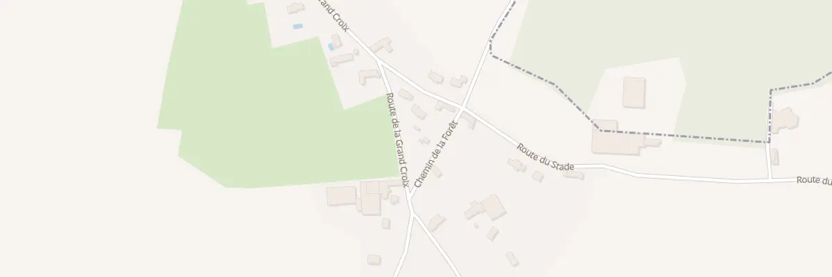Plan du 10 Rte de la Grand Croix à Flachères