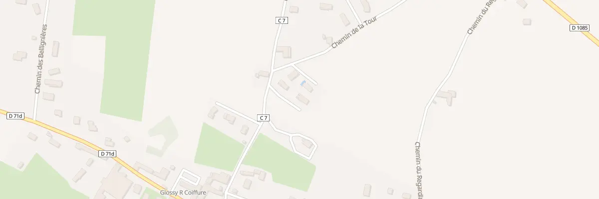 Plan du 260 Che de Combelatière à Mottier