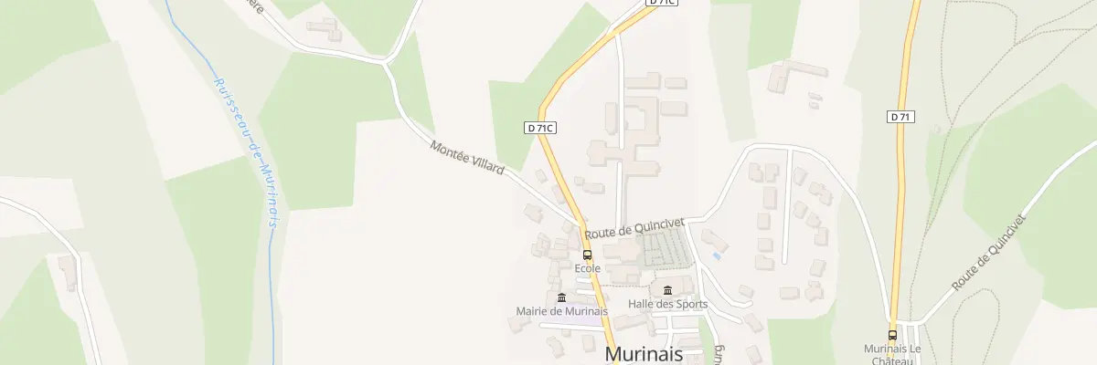 Plan du 55 Rte du Bois de Pierre à Murinais