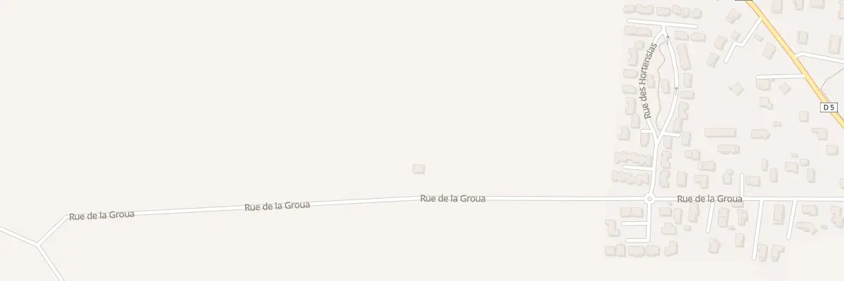 Plan du 40 Rue de la Groua à Château-Gaillard