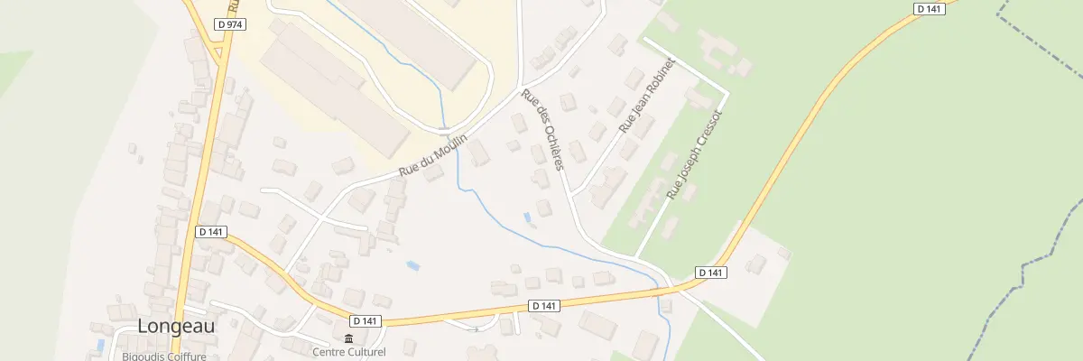 Plan du 4 Rue des Ochieres à Longeau-Percey