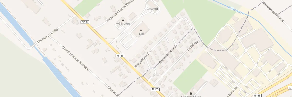 Plan du 7 Rue Jacques Brel à Velaines