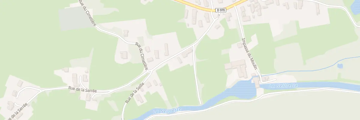 Plan du 90 Rue de la Serree à Sens-sur-Seille