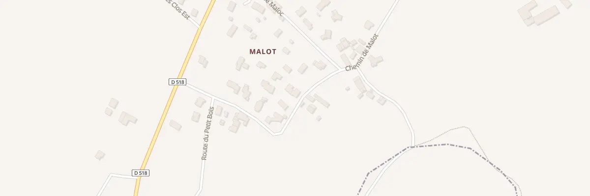 Plan du 283A Malot à Saint-Romans