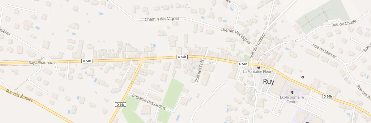 Plan du 120 Rue de la Salière à Ruy-Montceau