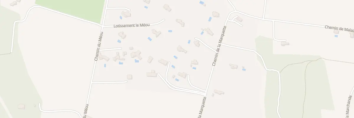 Plan du 6217 Che de la Marquette à Lauris